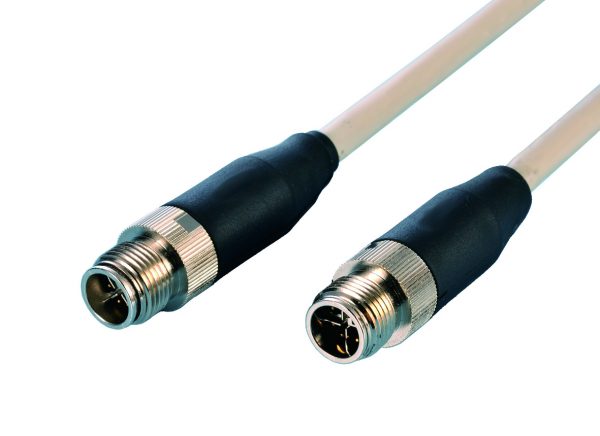 M12 X-Code To X-Code Cable - CBLWE
