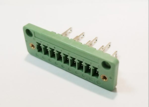 Panel Mount Terminal Block Pluggable Header with Flange - RPEA-3.81