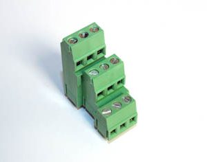 Triple Deck PCB Screw Terminal Blocks - TBBM-5.08