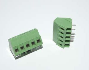 One Piece Rising Clamp Screw Terminal Blocks - TBGB-5.08